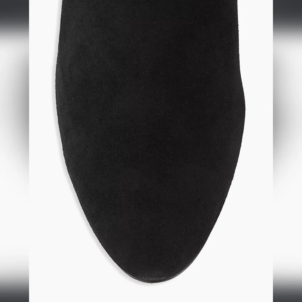 Stuart Weitzman knee high black seude boots - Picture 5 of 11